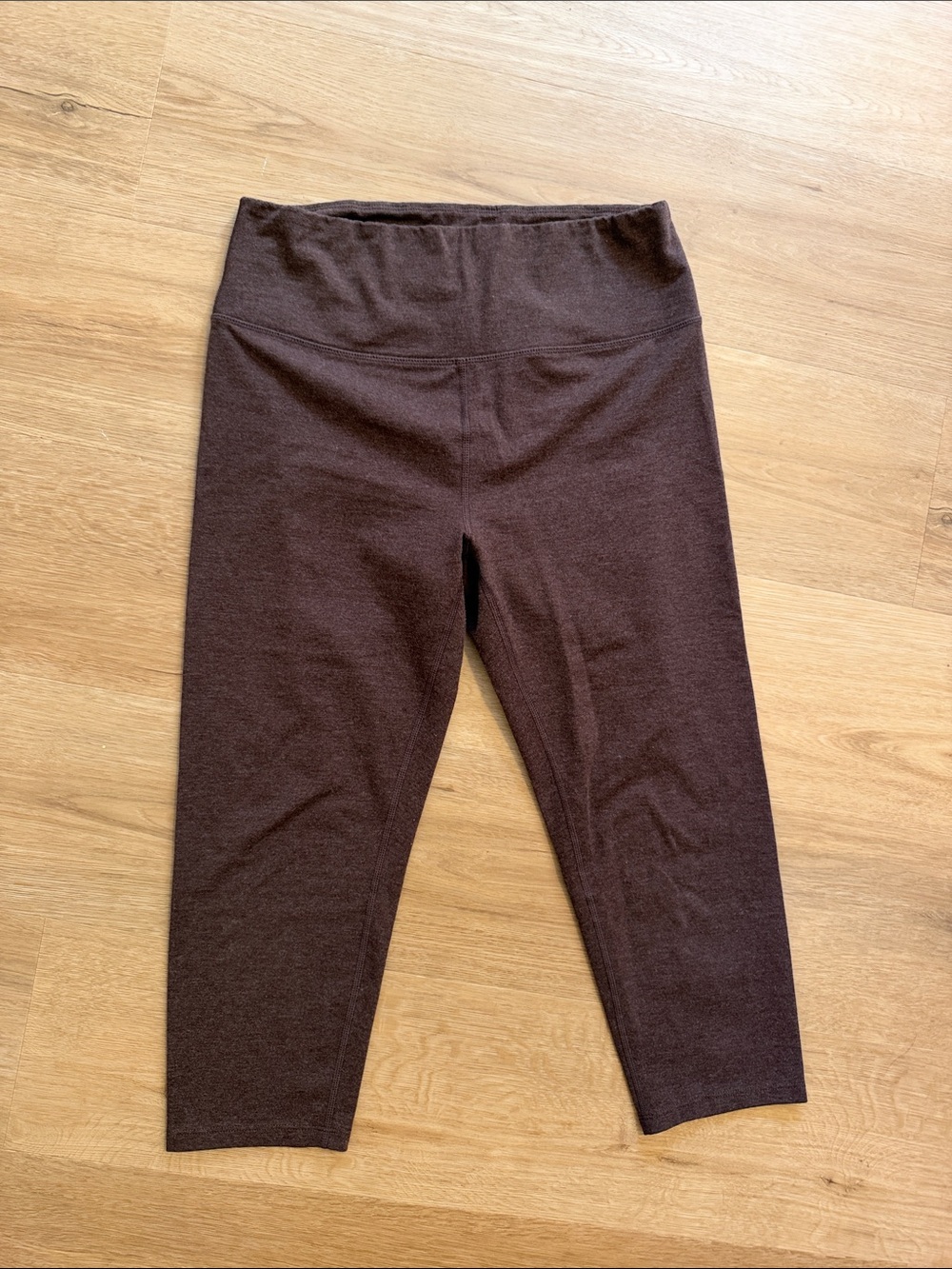 Jockey Brown Stretch Capri Leggings
